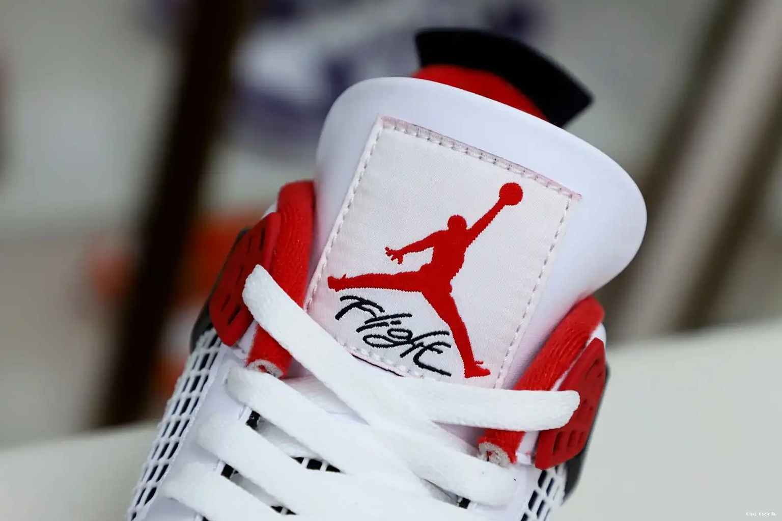 2012 'FIRE RED' AIR Kimikick JORDAN 4 RETRO 0804